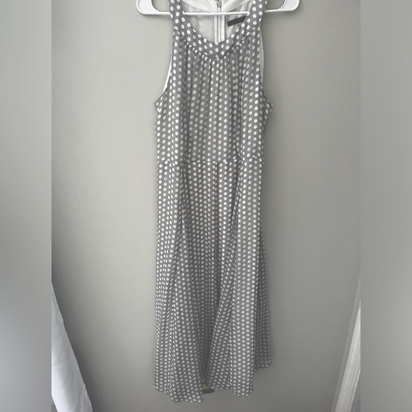 EUC TOMMY HILFIGER Lined Polka Dress - Belt Missing ! - Picture 2 of 10